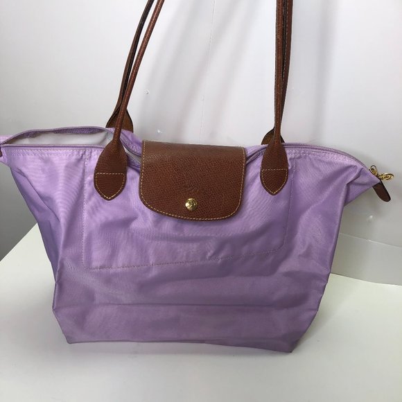 Longchamp Handbags - Longchamp Lavender Tote Bag Purse